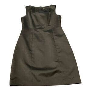 David Meister Black MIDI Sleeveless Dress Size 10
